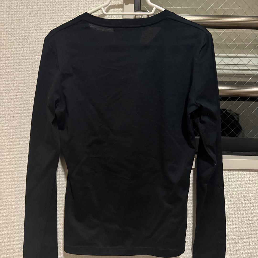 美品 イブサンローラン Yves Saint-Laurent　長袖 Tシャツ 黒
