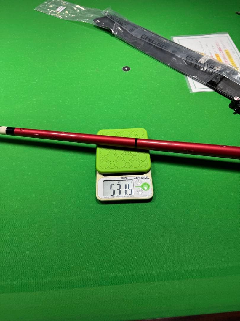 ビリヤード　キューテック　Cuetec Avid キュー　赤