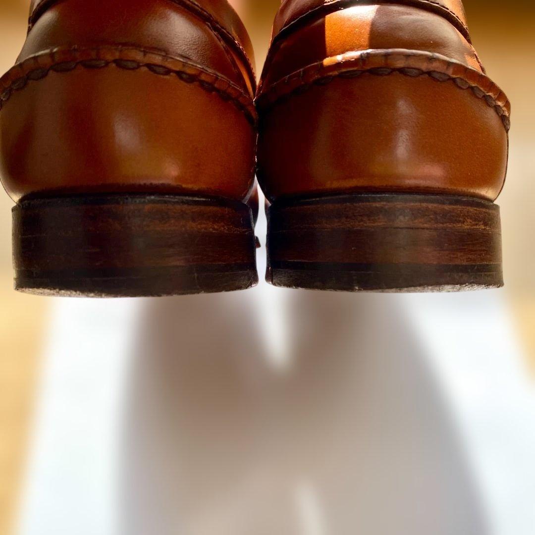 ★ＵＳＡ製 ラルフローレン★ タッセル フリンジ ローファー US8.5 茶色