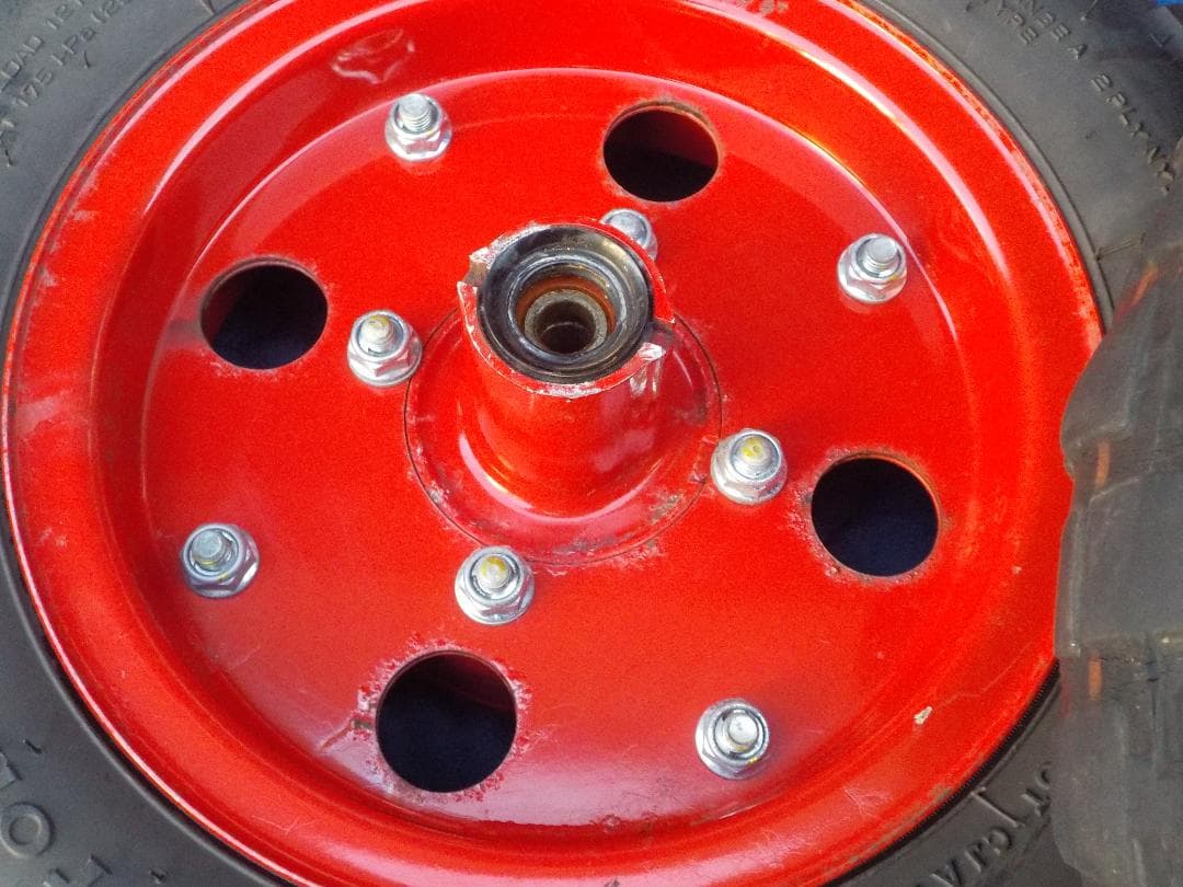 【モンキー・ゴリラ】純正タイヤ・ホイール　中古２本セット　赤