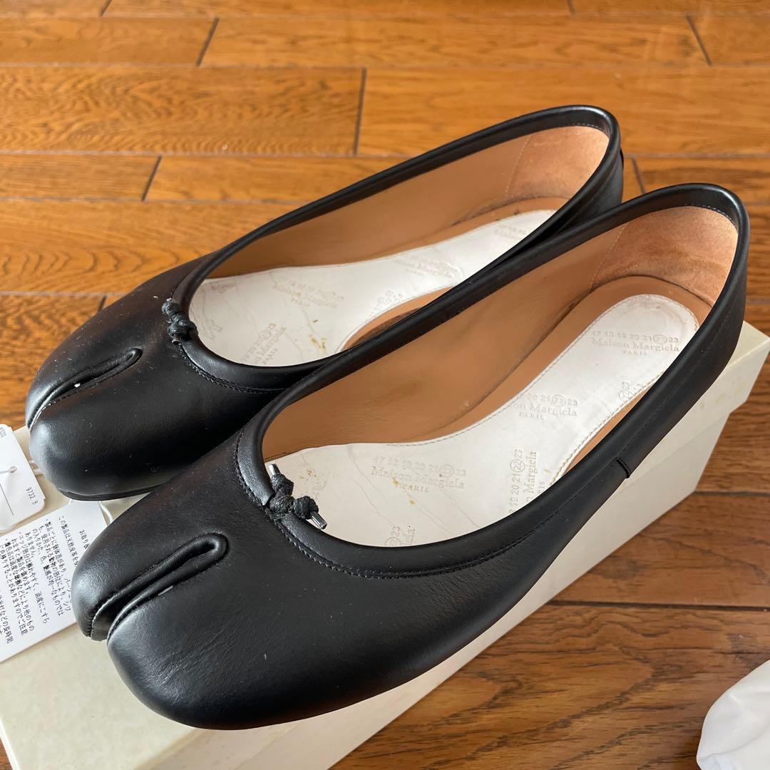 マルジェラ タビ　ブラック 37 24.0ぐらい