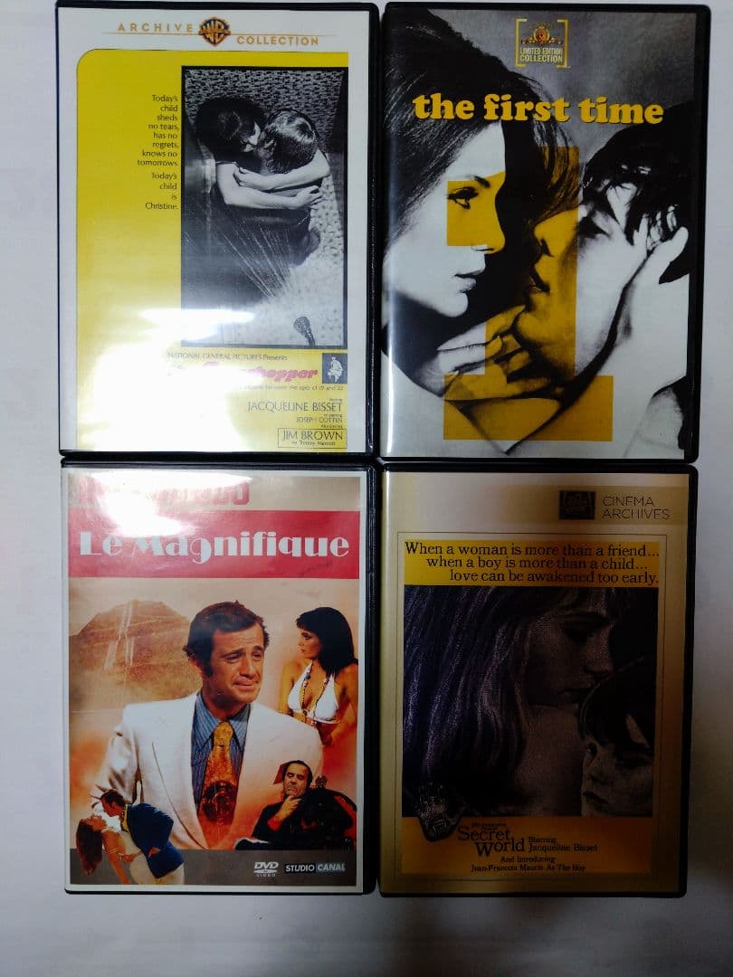 ジャクリーンビセット.DVD8枚写真集セット