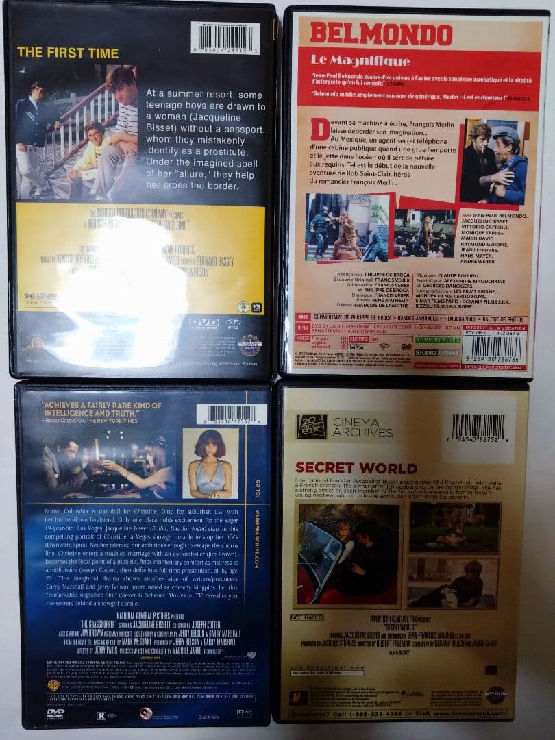 ジャクリーンビセット.DVD8枚写真集セット