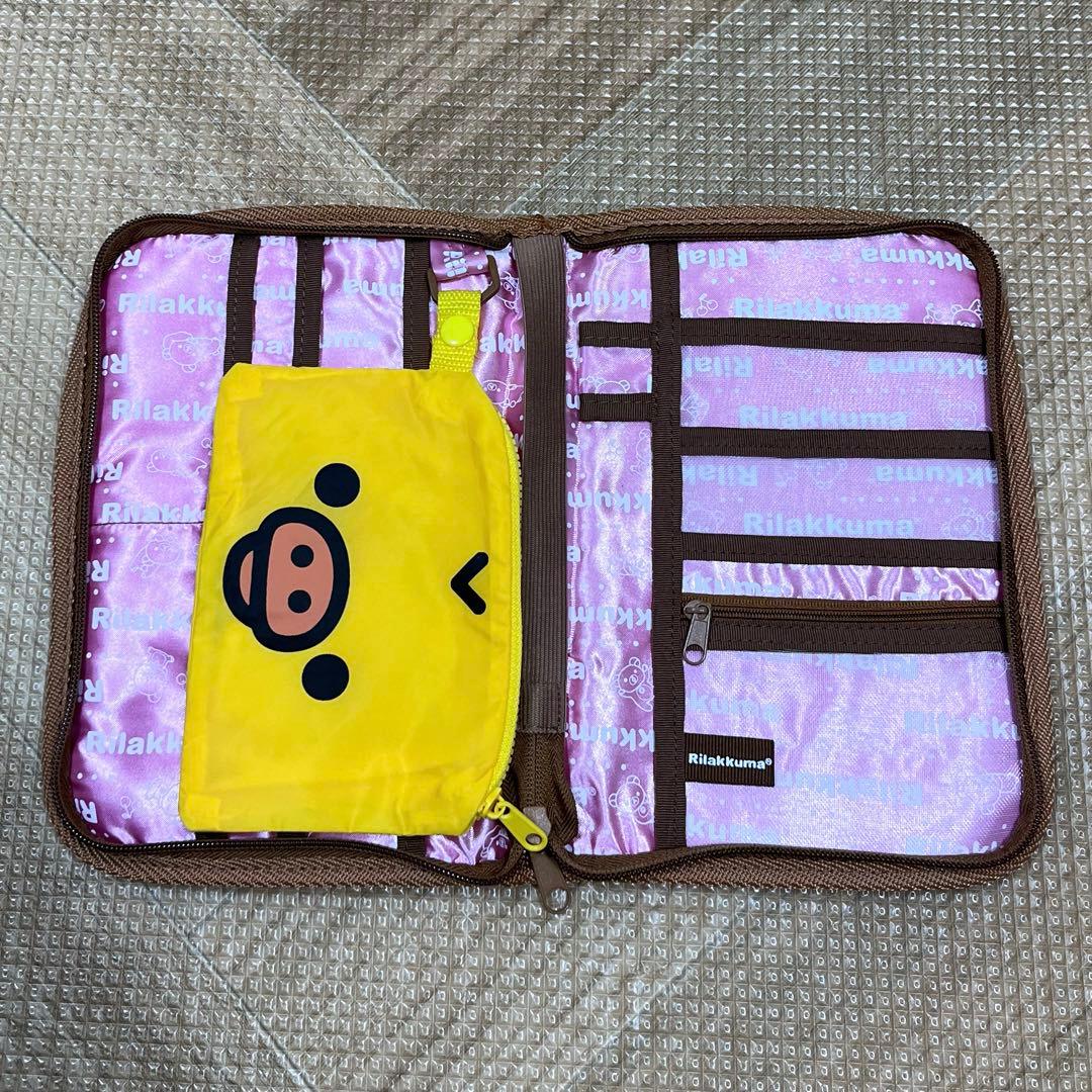 【未使用品】 コリラックマ　マルチケース 母子手帳ケース 貴重品ケース