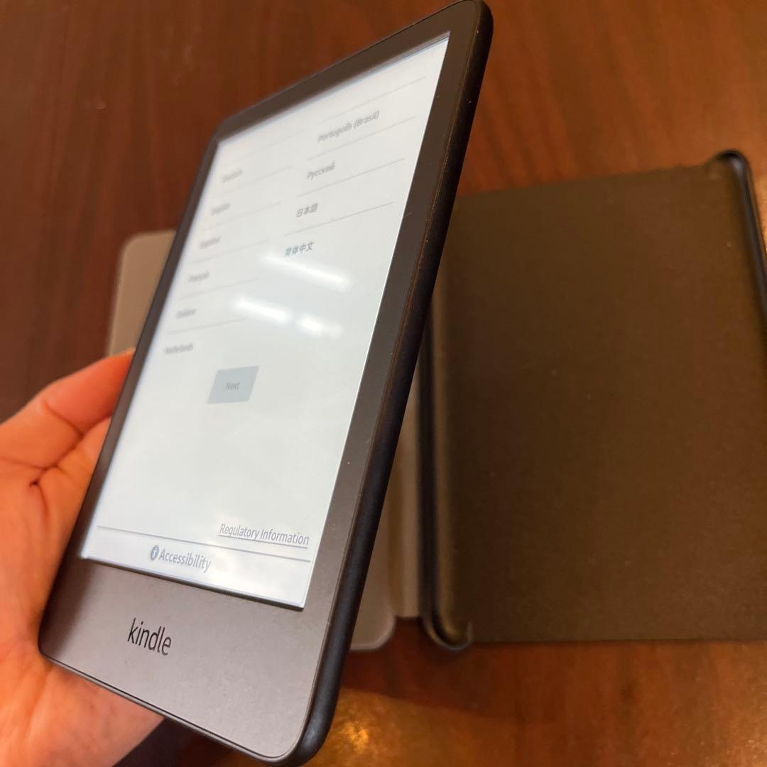 Kindle 電子書籍リーダー 本体 純正カバー付き