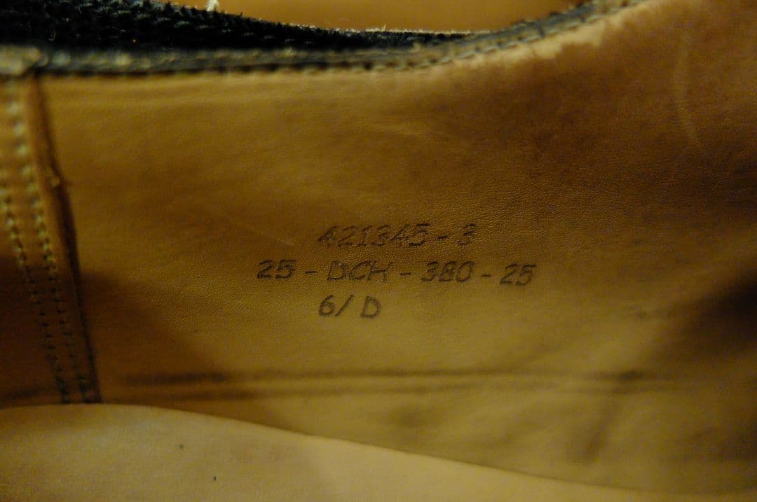 J.M.WESTON 正規品 クラシック トリプルソール ウイングチップダービー