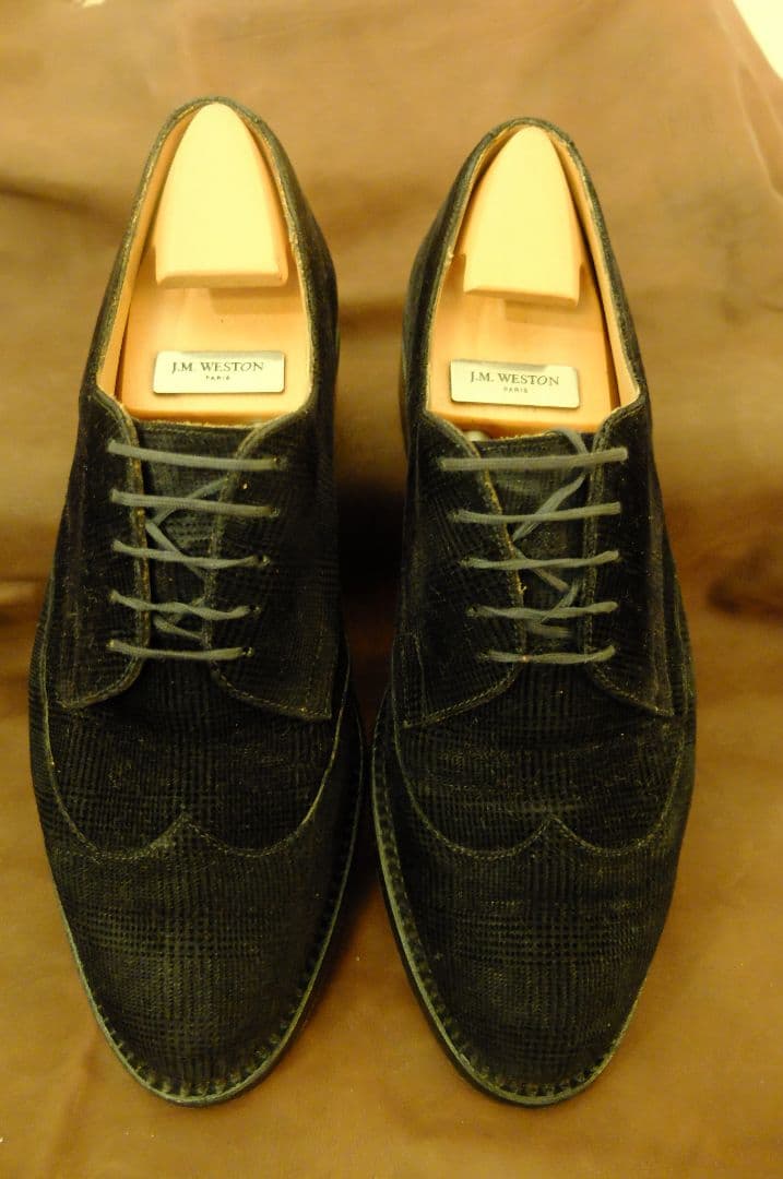 J.M.WESTON 正規品 クラシック トリプルソール ウイングチップダービー
