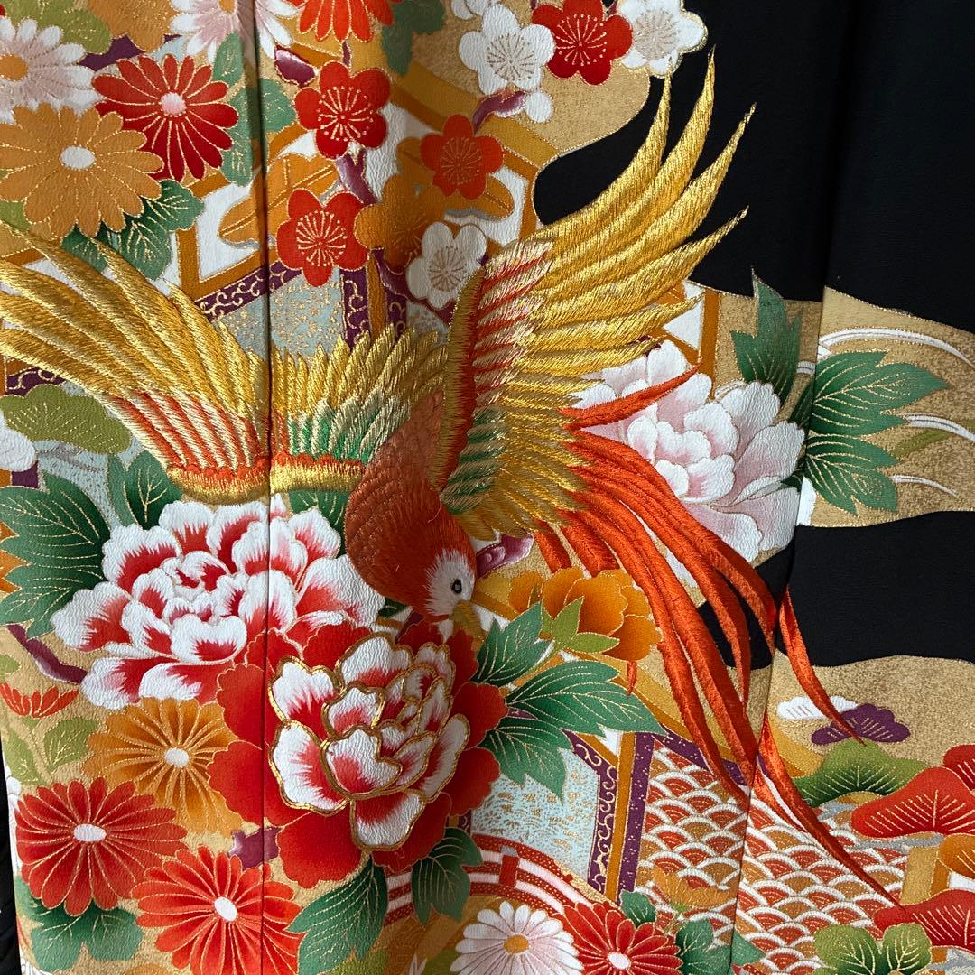 留袖リメイク ボレロ付きワンピース