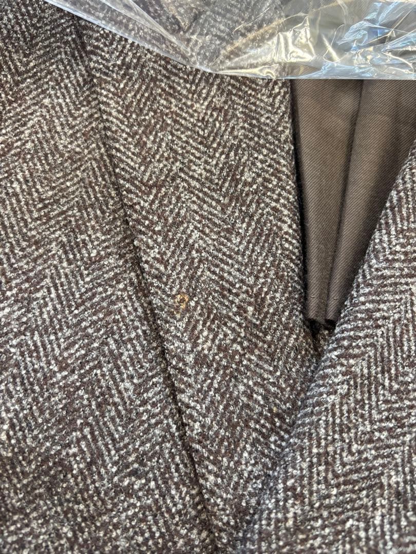 【状態良】ユナイテッドアローズ　ダブルテーラードジャケット　ブラウン系　46