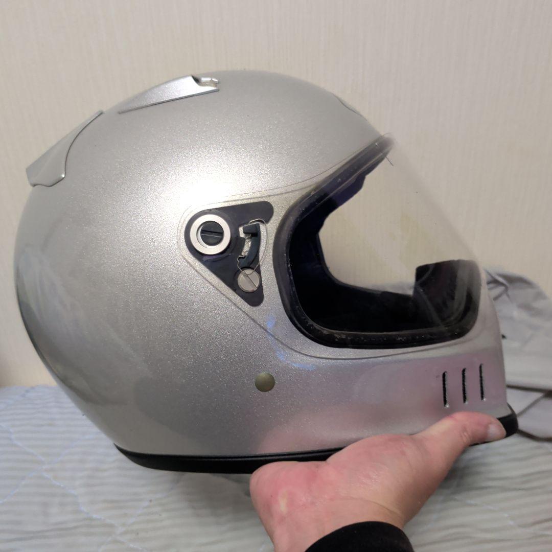 G*n様 SHOEI フルフェイスヘルメット シルバー 57-58 cm