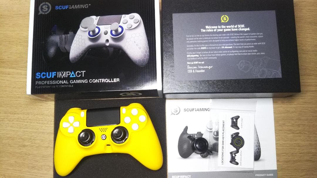 SCUF IMPACT スカフ インパクト 最新グリップ搭載