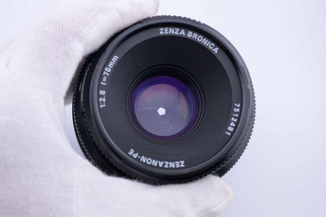 BRONICA ZENZANON-PE 75mm F2.8 ジャンク品