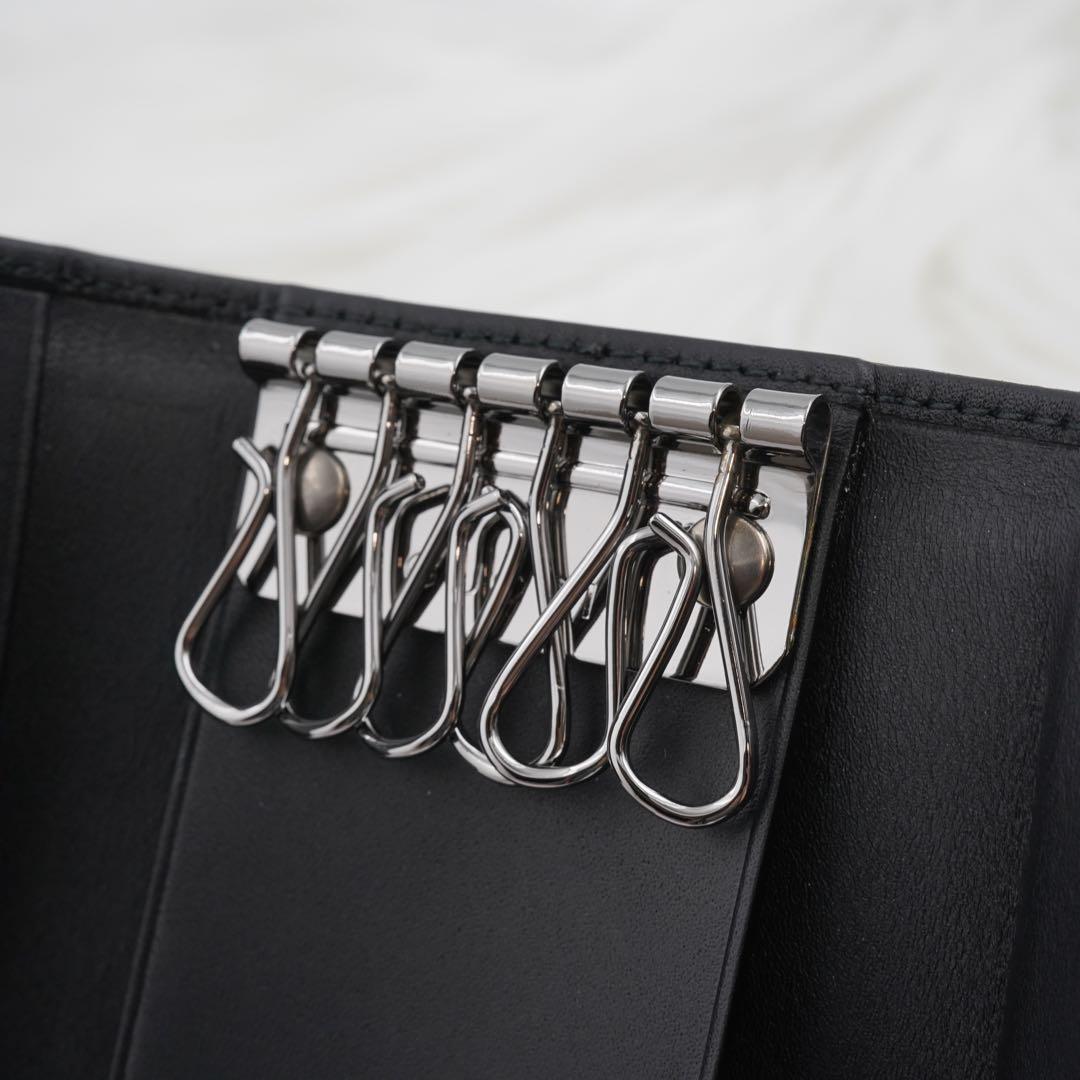 新品未使用品　箱付き　GUCCI グッチ　キーケース　GG柄　ブラック