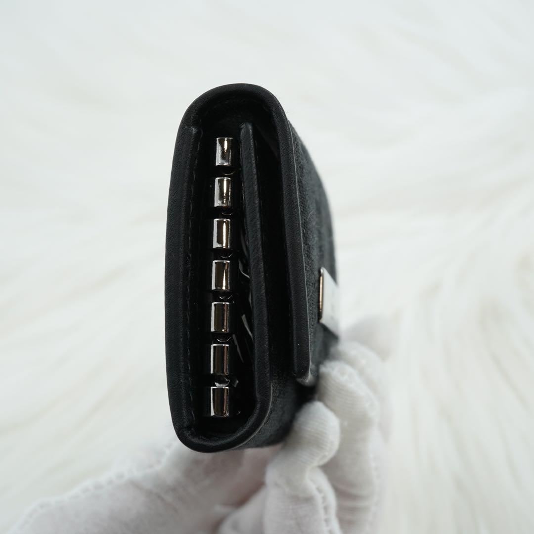 新品未使用品　箱付き　GUCCI グッチ　キーケース　GG柄　ブラック