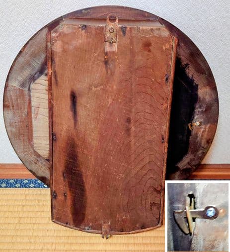 〈完動・美品〉精工舎②　NO121　十二吋グレシャム丸型ゼンマイ振り子時計