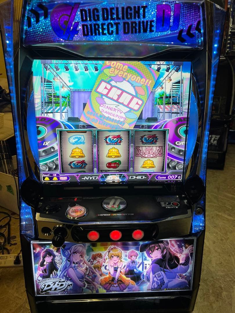 スマスロ　実機　Ｄ４ＤＪ　データ対応　ボタンバイブ付き