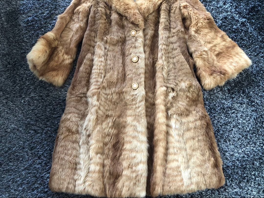 【希少】EMBA ミンク　ロングコート　毛皮　ファー　ミンクコート 11号