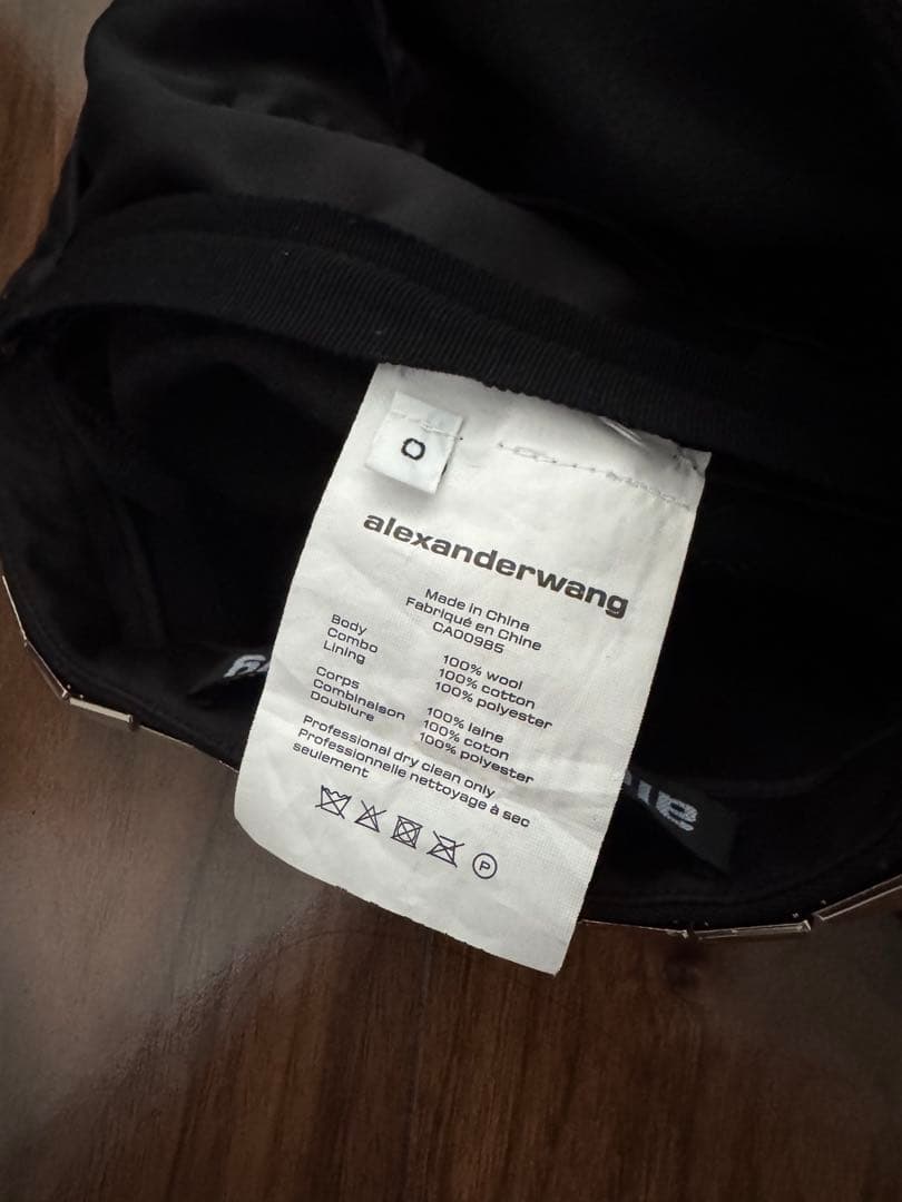 Alexander Wang スタッズ ハイウエスト ショートパンツ 0