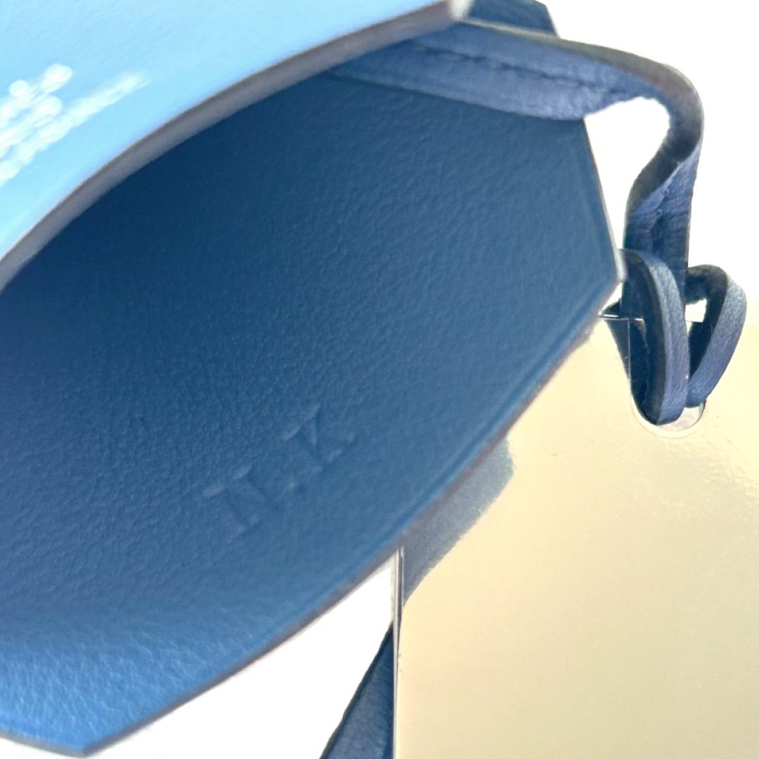 HERMÈS ナルシスト クロシェット ミラー レザー チャーム