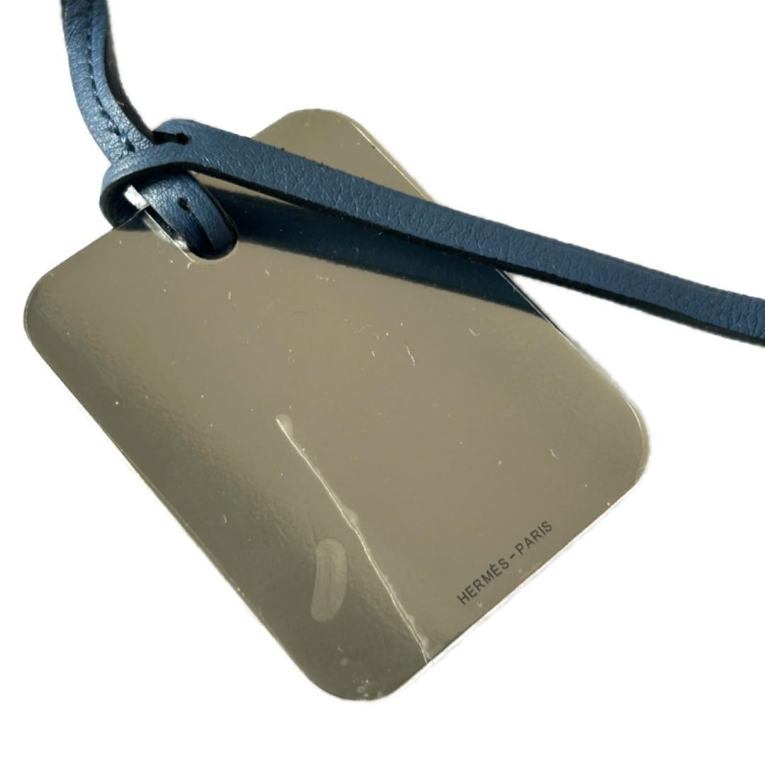 HERMÈS ナルシスト クロシェット ミラー レザー チャーム