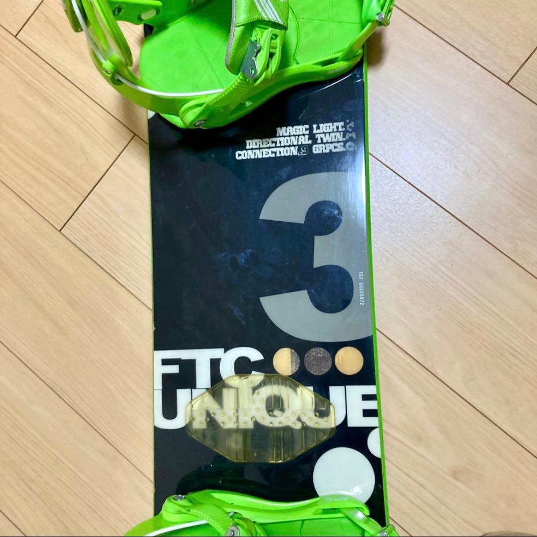 FANATIC FTC 157cm スノーボード 3点セット