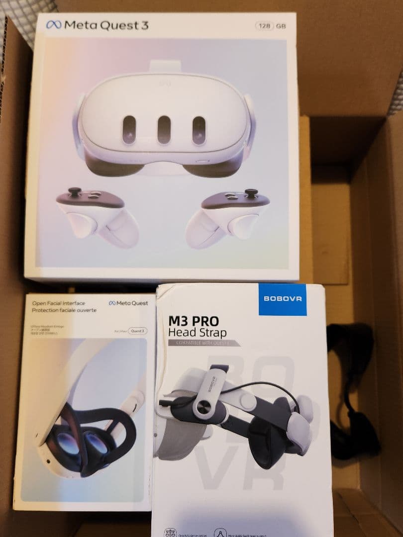 美品  Quest3 128GB 追加オプション総額 97,000円分