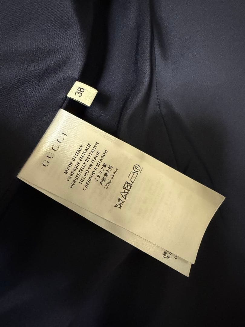 GUCCI チェスターコート38 美品