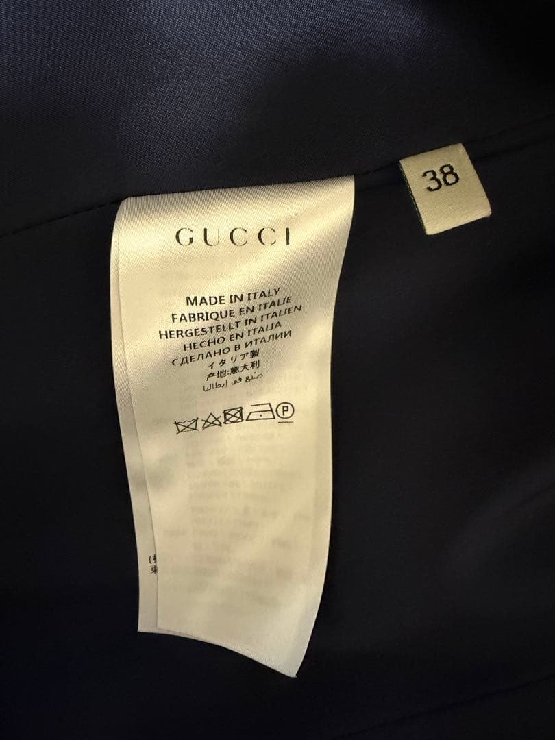 GUCCI チェスターコート38 美品