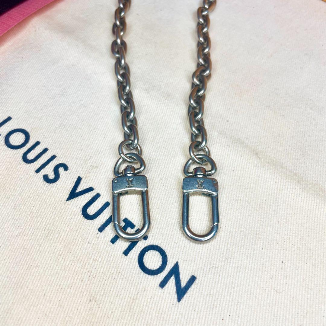 ✨超美品✨ヴィトン ウォレットチェーン シルバー ポルトフォイユ ロン