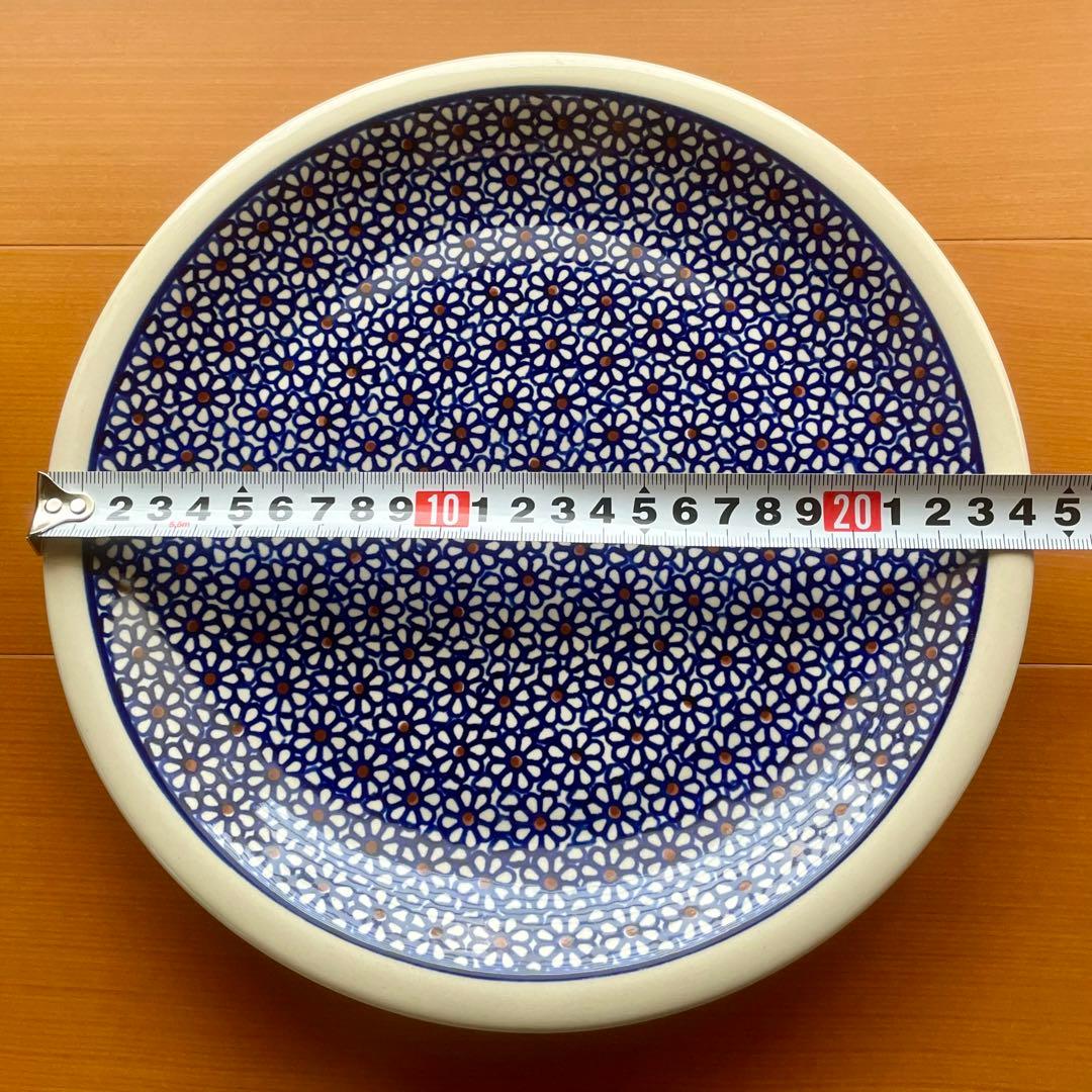 ポーランド食器 24cm プレート 2枚セット ポーリッシュポタリー