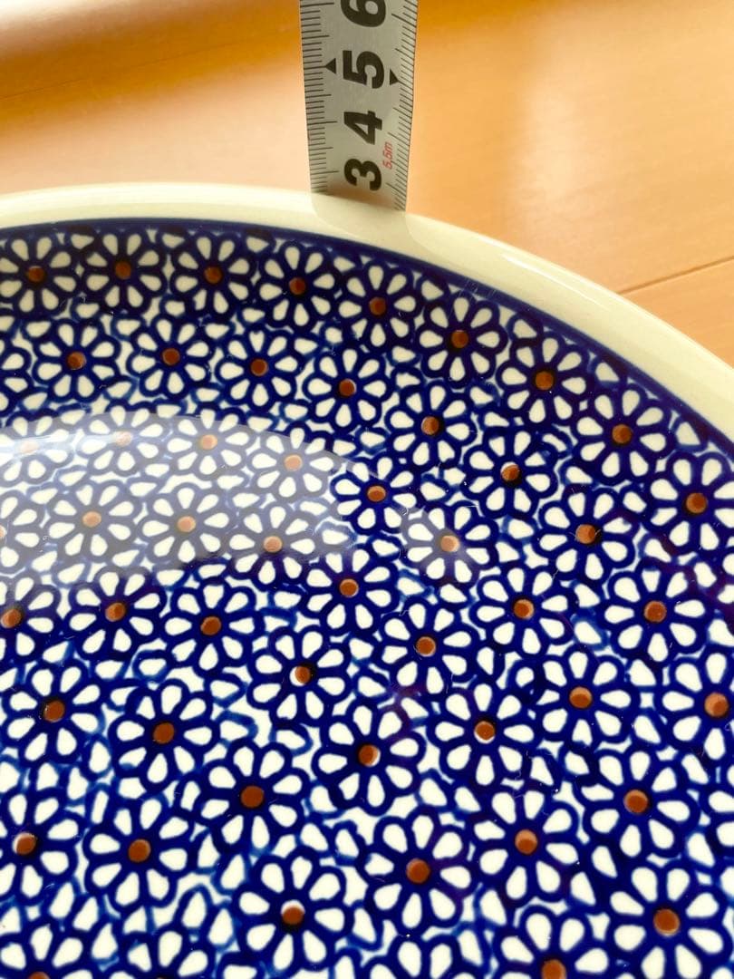 ポーランド食器 24cm プレート 2枚セット ポーリッシュポタリー