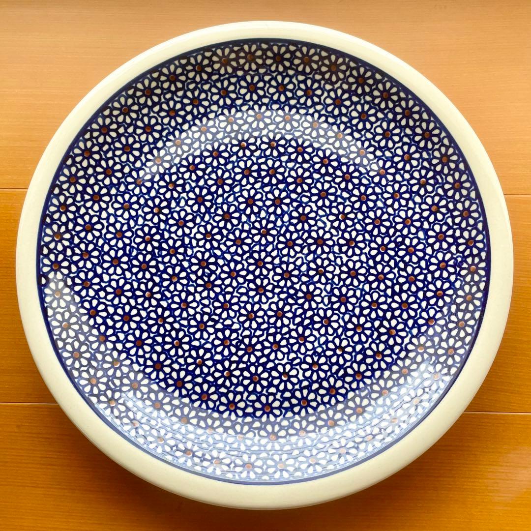 ポーランド食器 24cm プレート 2枚セット ポーリッシュポタリー