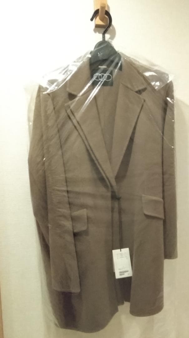 【タグ付き新品】 conte コンテ ダブルラペル リバーコート