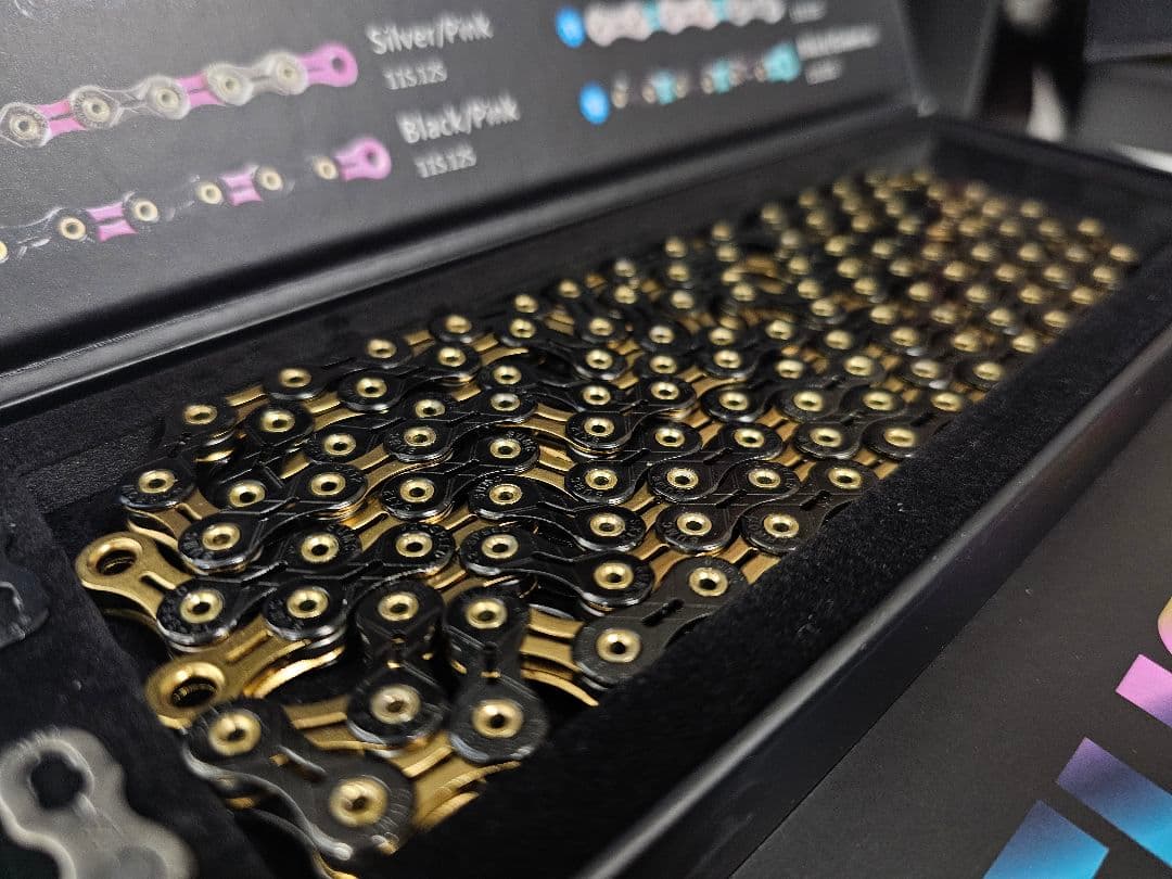 【新品・未使用】SUMC SX12SL 12速チェーン Black/Gold