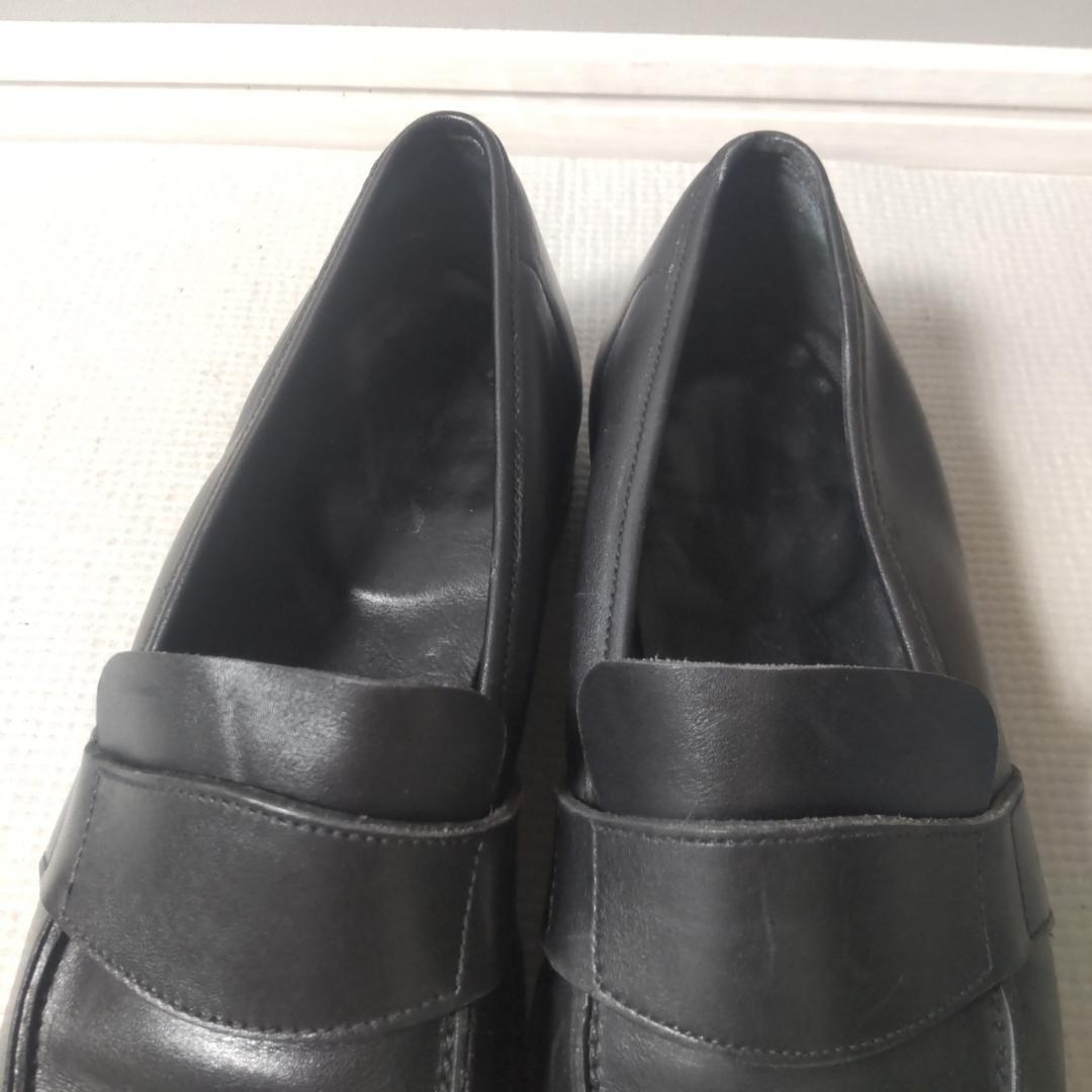 ノリゾウ様）E CLEVERLEY ローファー ビジネスシューズ 黒