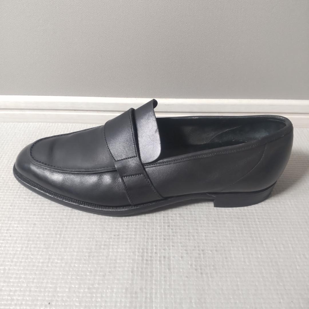 ノリゾウ様）E CLEVERLEY ローファー ビジネスシューズ 黒