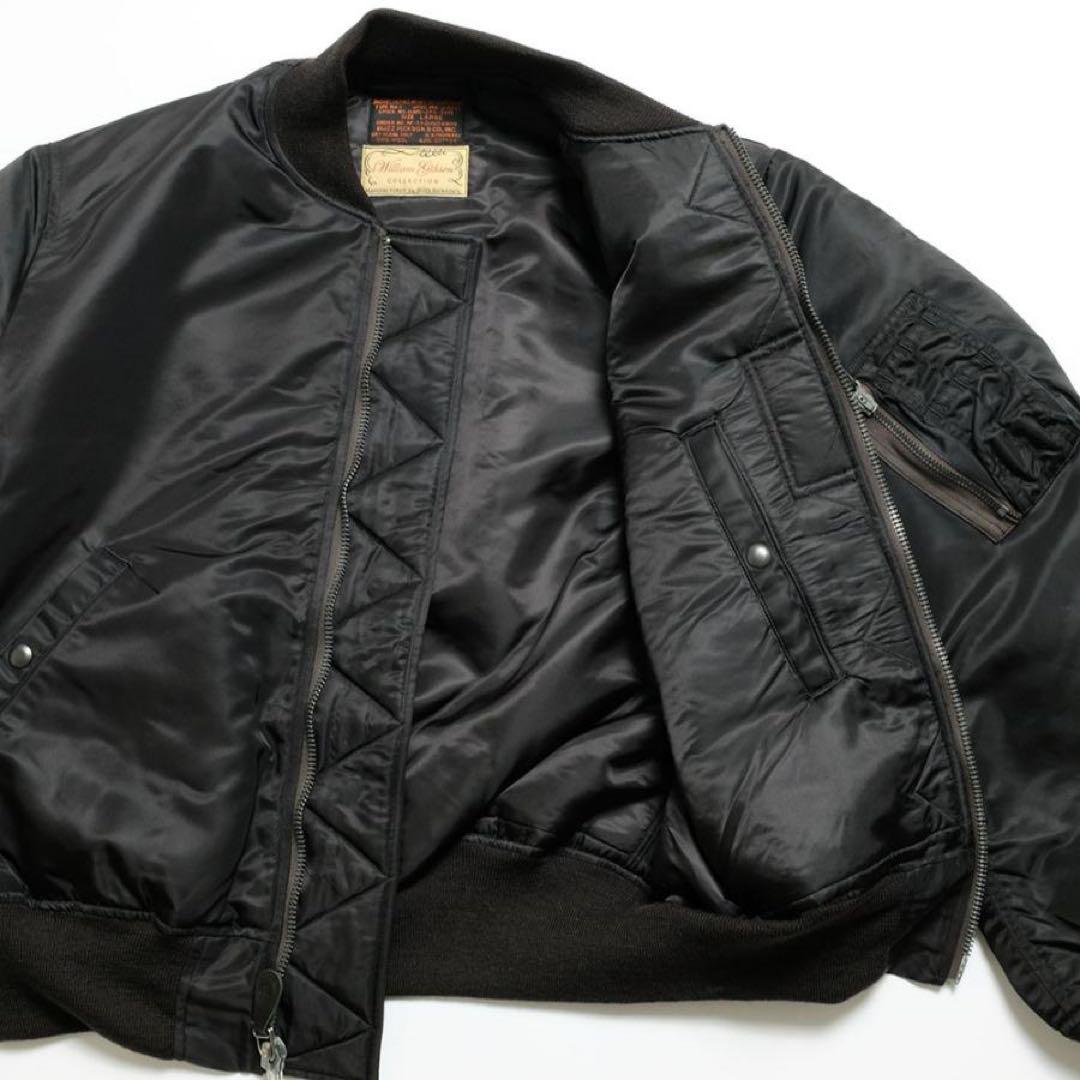 BUZZ RICKSON'S ウィリアムギブソンBLACK MA-1 L