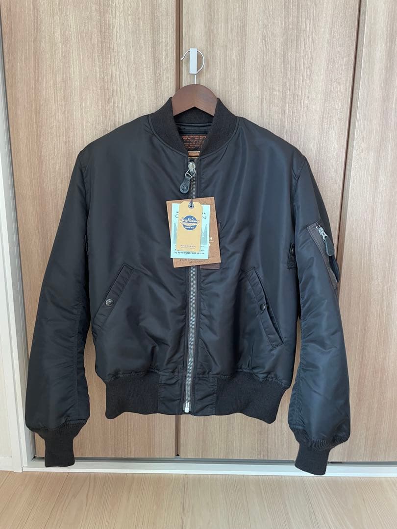 BUZZ RICKSON'S ウィリアムギブソンBLACK MA-1 L