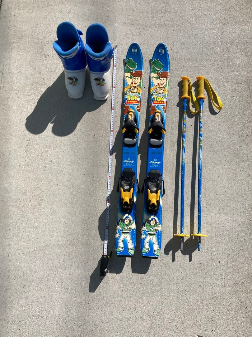 子ども用スキーセット　トイストーリー