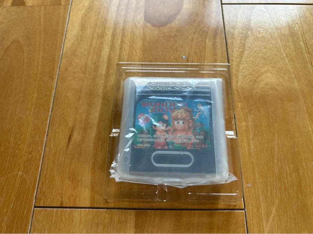 美品 ワンダーボーイ ゲームギア GameGear WonderBoy 完全品！
