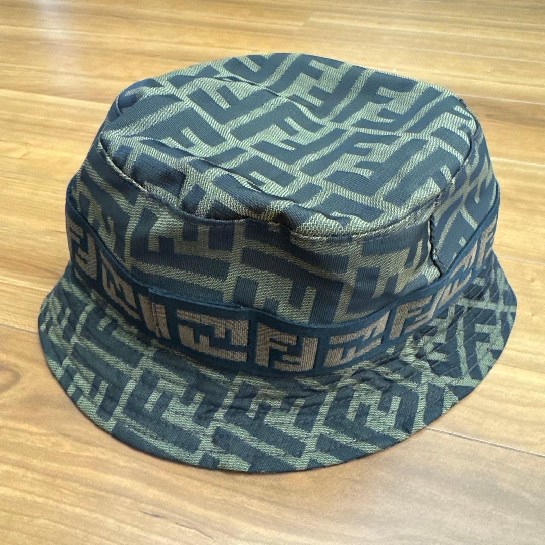 フェンディ ズッカ バケットハット帽子　サイズS