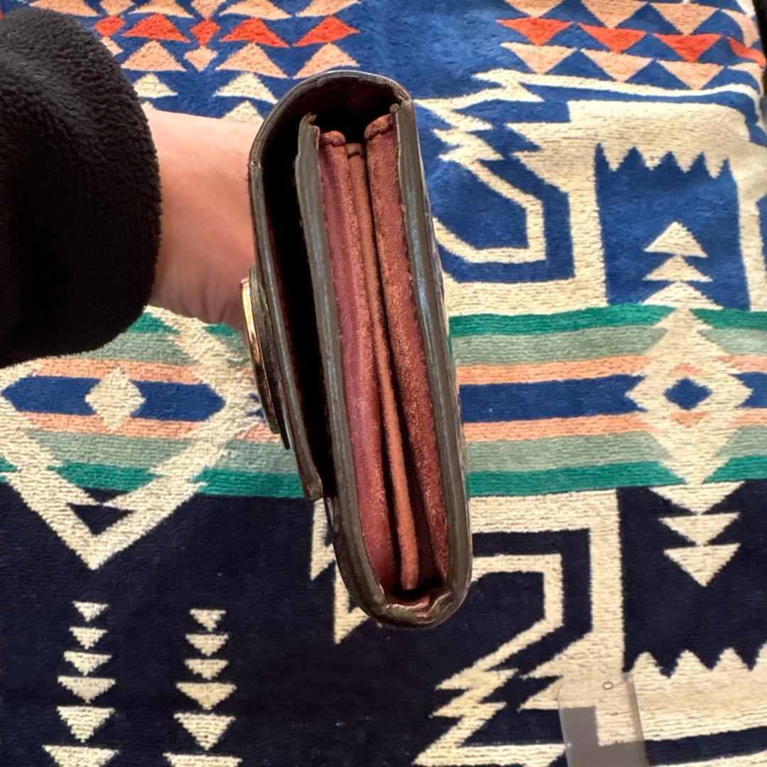 GUCCI GGパターン ボルドー長財布