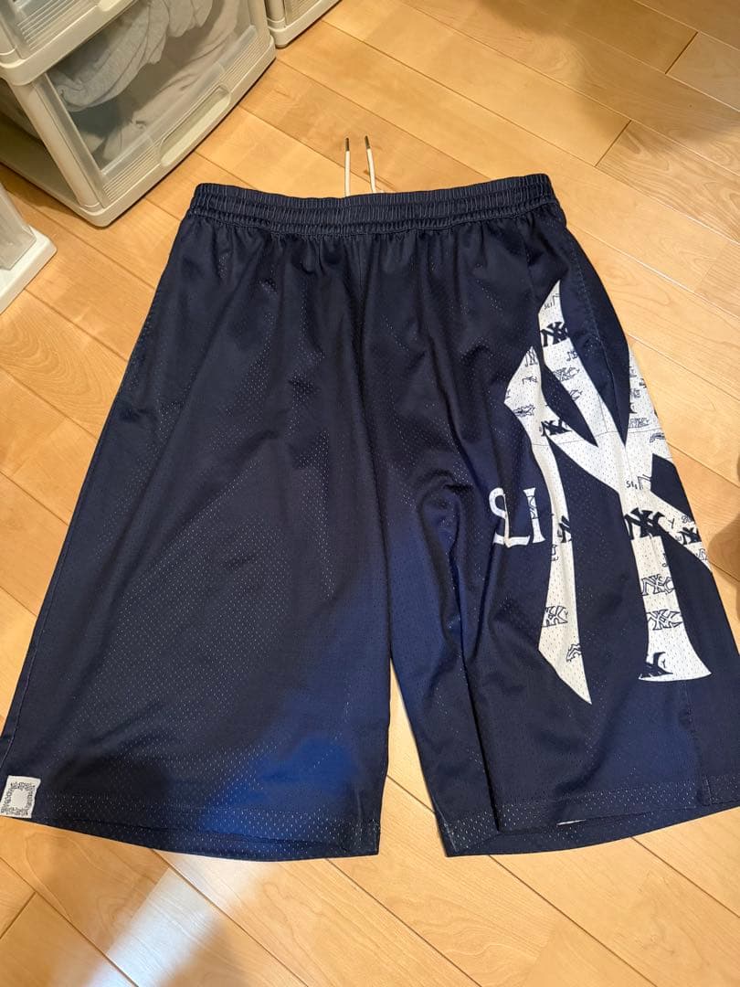 ウェア slinky2020 Yankees Bootleg Mesh Short