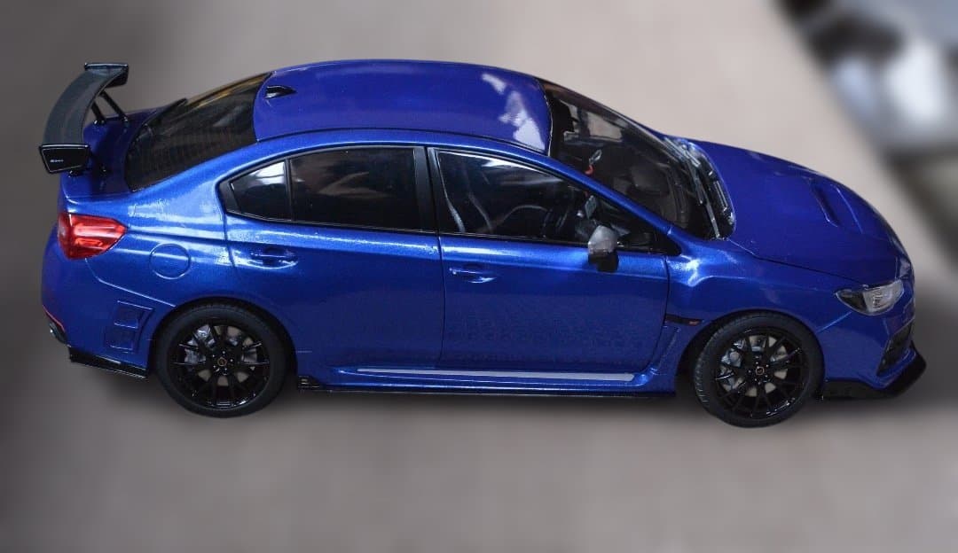 サンスター 1/18 スバル WRX sti S207 ブルーエディション