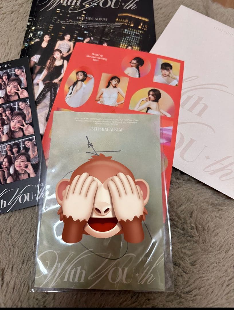 twice With YOU-th サイン ポストカード ミナ