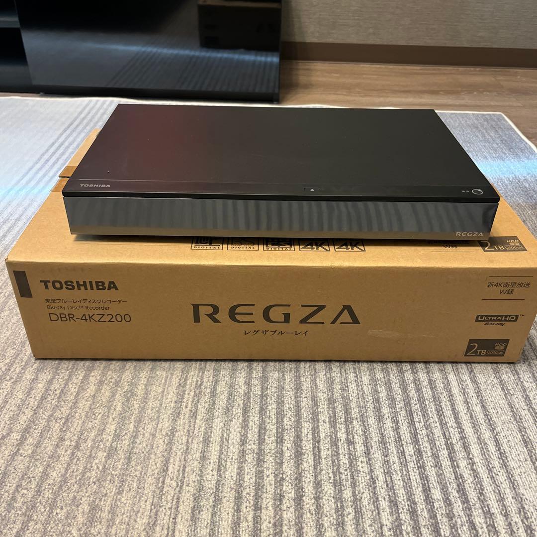 TOSHIBA REGZA DBR-4KZ200 ブルーレイレコーダー