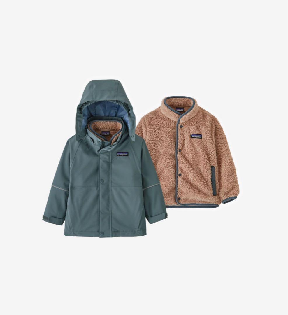 【週末値下げ】パタゴニアベビー・オールシーズンズ・スリーインワン・ジャケット3T