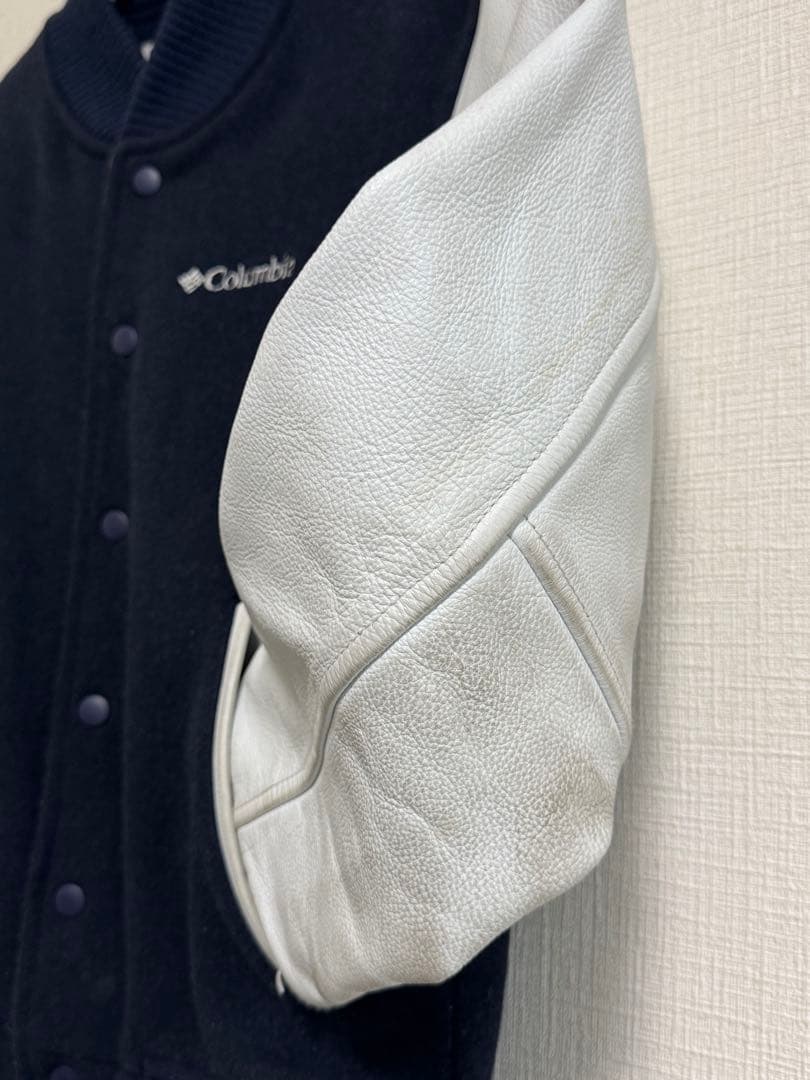 Columbia OMNI-HEAT スタジャン S ネイビー/ホワイト