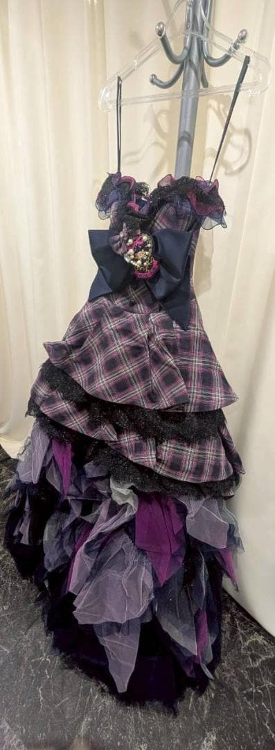 ミッシェルクラン　結婚式ドレス　カラードレス　ゴスロリ　ライブ衣装