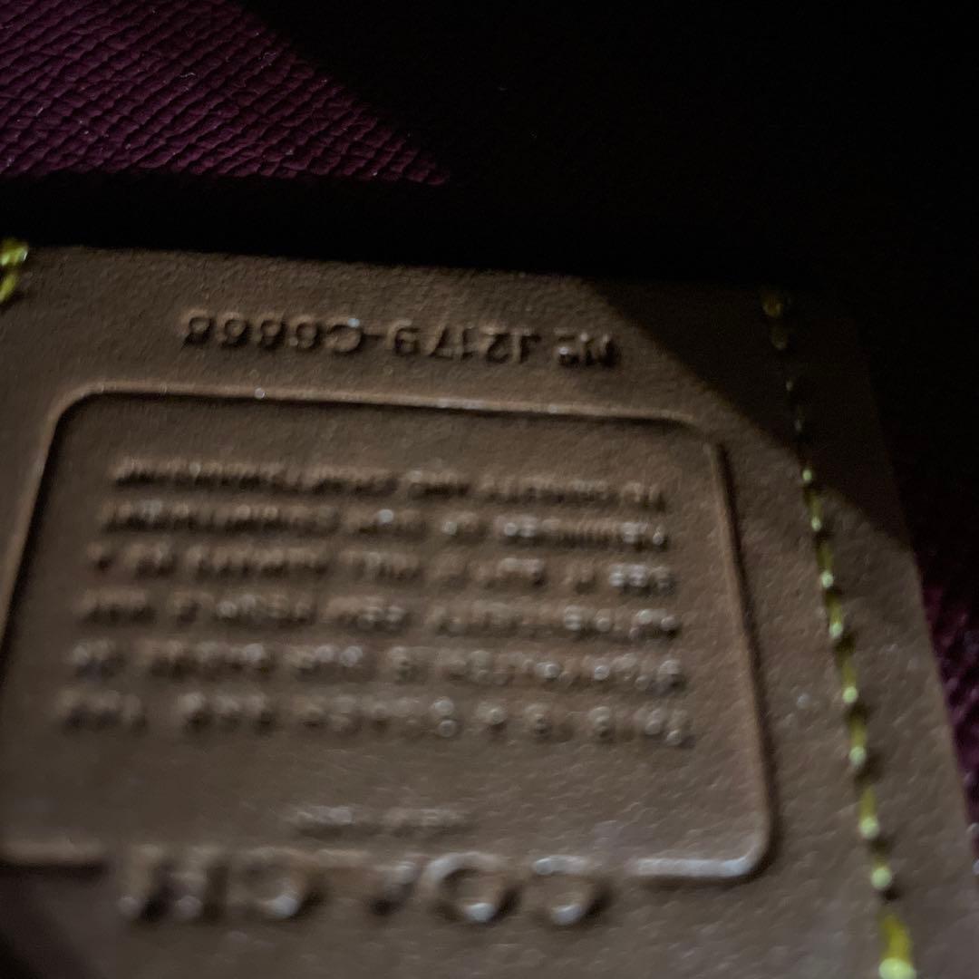 コーチウィロウバケットバッグ　レキシーショルダーバッグ　シグネチャー×レキシー